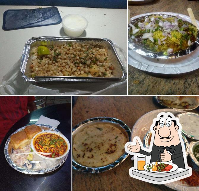 Meals at Maharashtra food stall