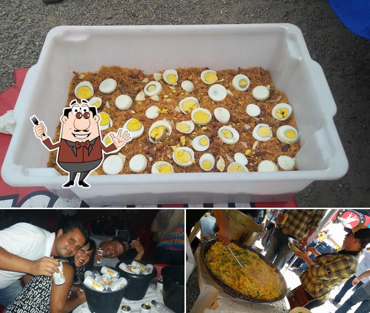 Comida em Rancho Sertanejo