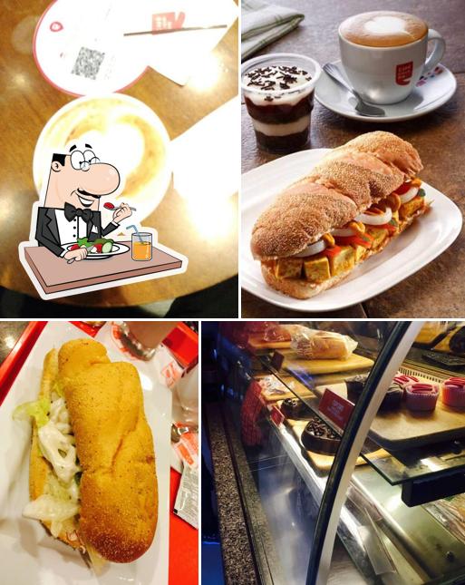 Food at Café Coffee Day