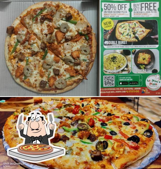 Order pizza at La Pino'z Pizza