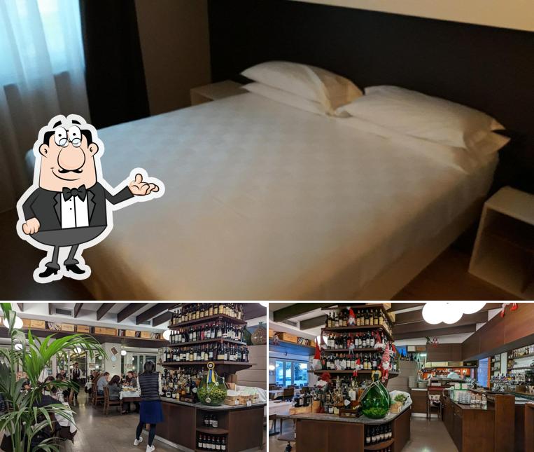 Dai un'occhiata agli interni di Hotel Osteria della Pista