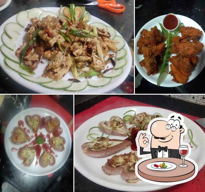 Food at Ale Chojeke restaurant and homestay Durpin