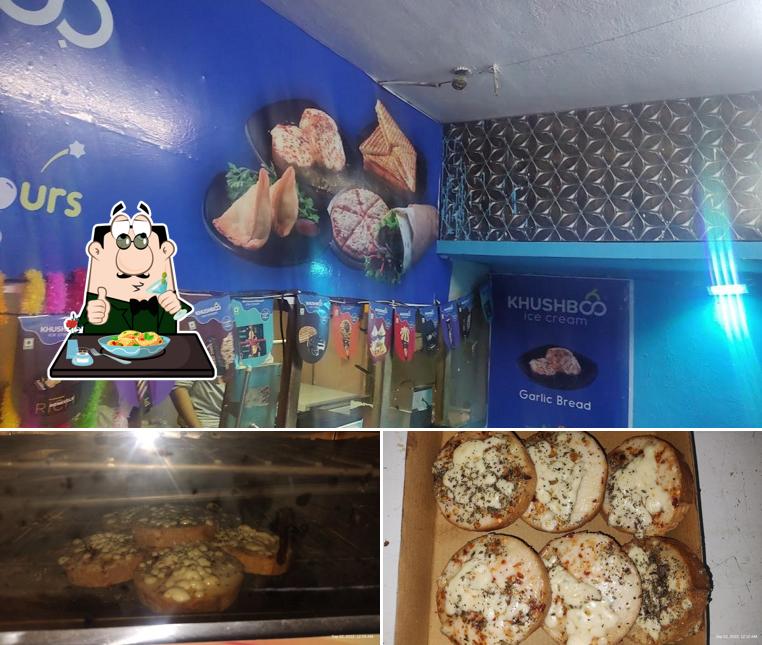 Food at Apple ice cream and fast food