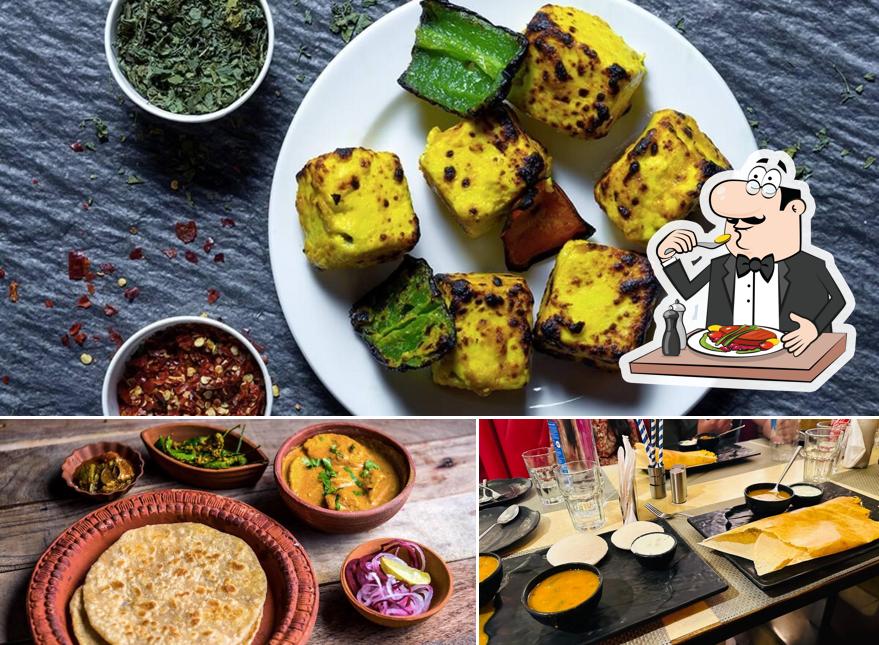 Food at Dosa Plaza Divinity