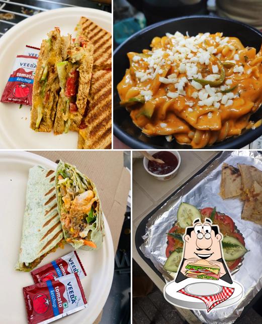 Club sandwich at Dss Pizza