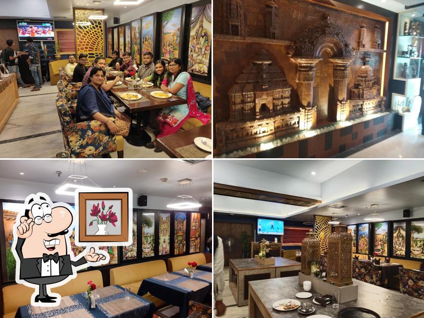 The interior of Golden Bird - Hotel Pushpak