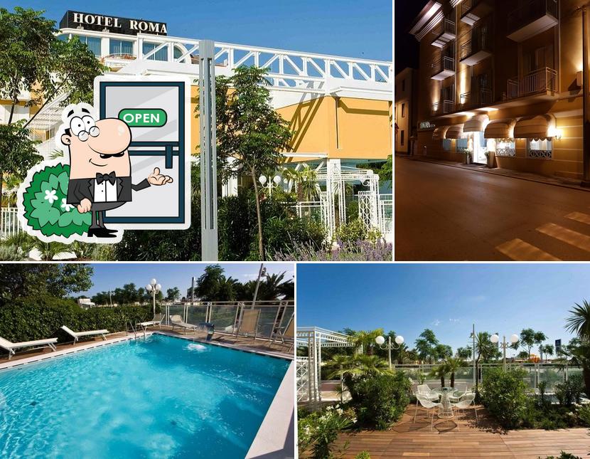Gli esterni di Hotel Roma