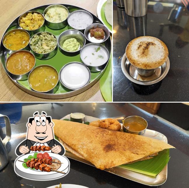 Masala dosa at Hotel Sree Saravana Bhavan