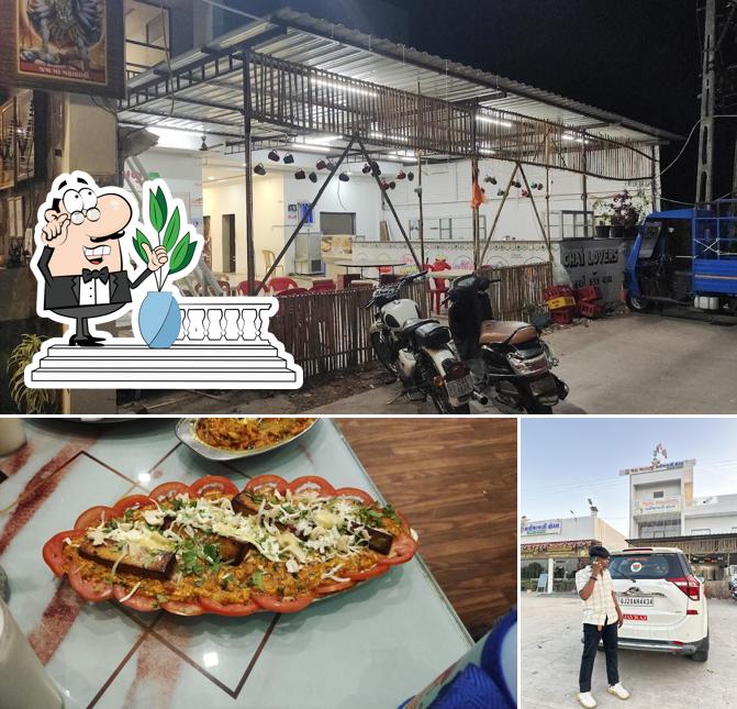 Jay Mataji Kathiyavadi Hotal is distinguished by exterior and food