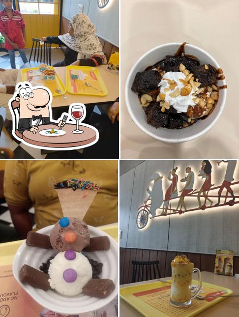 Food at Polar Bear Ice Cream Sundaes - Ballari