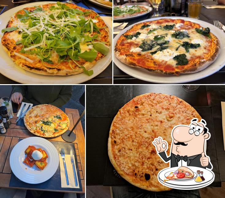 A Roemerkeller Merano Portici, puoi ordinare una bella pizza