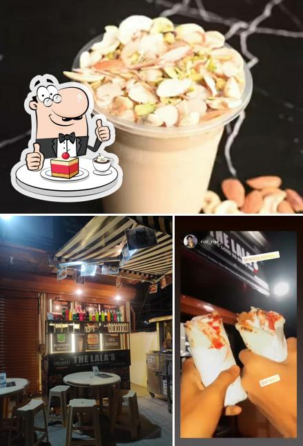 The Lala's offers a range of sweet dishes