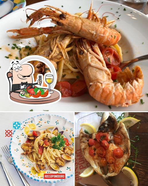 Prova tra i molti prodotti di cucina di mare offerti a Rossopomodoro Carugate