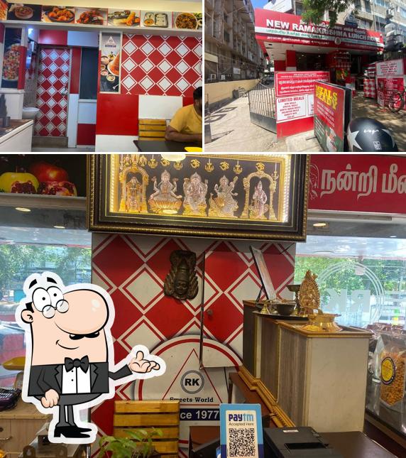 This is the image displaying interior and exterior at Sri Ramakrishna Lunch Home