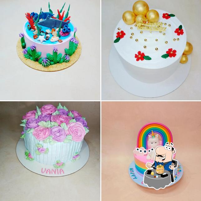 Food at Sweet Moments. Cakes and more
