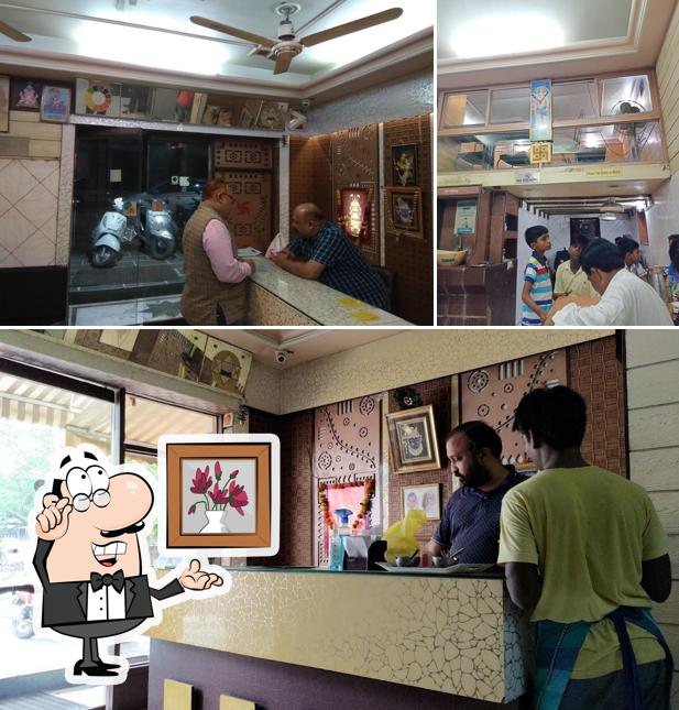 The interior of Anand Restaurant