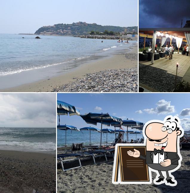 Goditi la vista dagli esterni di Bagni Cavetto