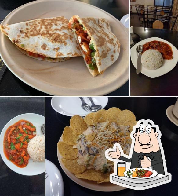 Meals at Basil Cafe