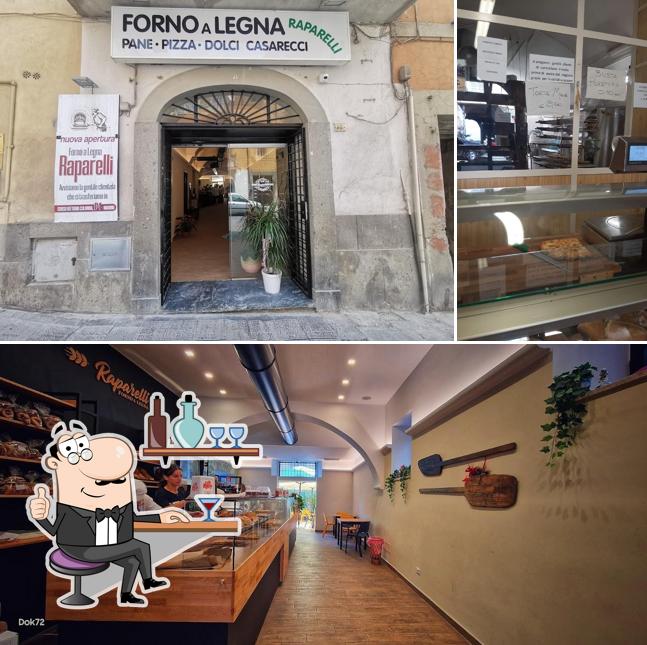 Siediti a un tavolo di Forno a Legna Raparelli