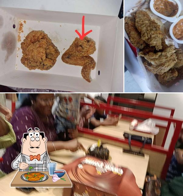 Chicken wings at KFC