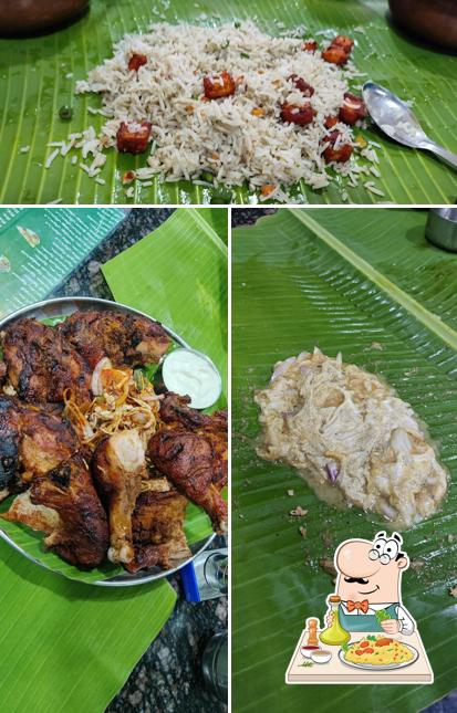 Meals at Krishna Hotel