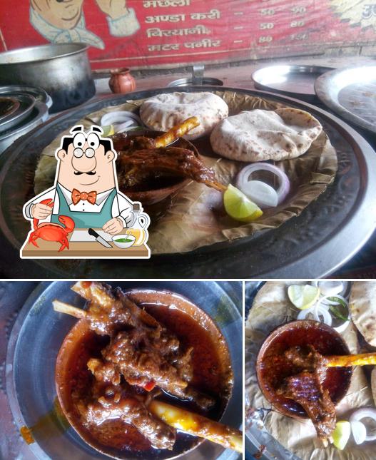 Order various seafood items available at New Kalika Hotel