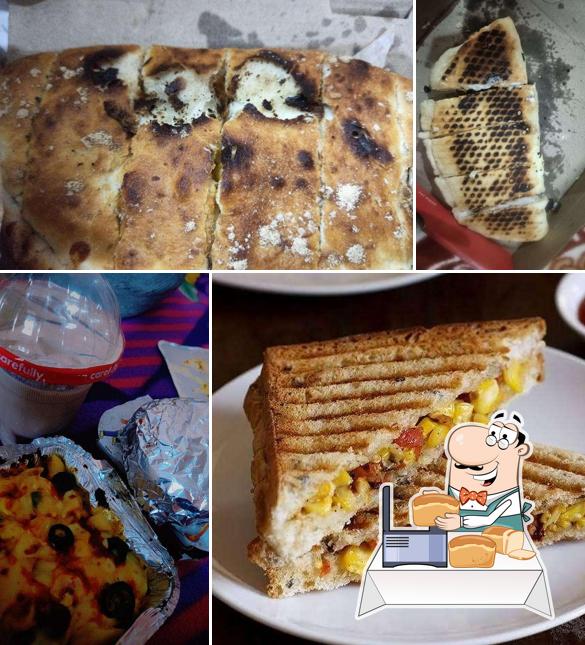 Garlic bread at Pizza Country