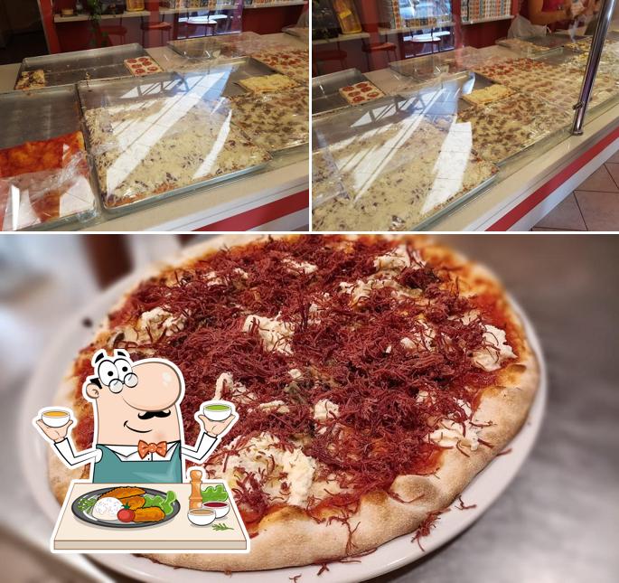Cibo al Pizzeria d'asporto Dal Merlo