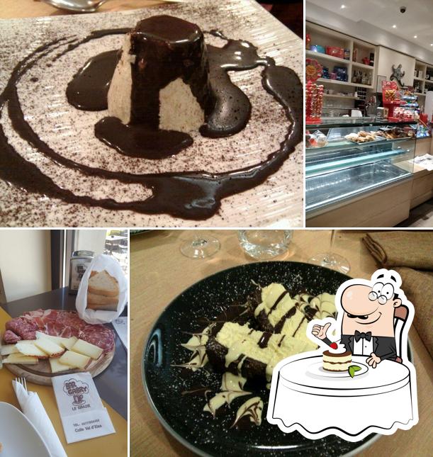 Bar Paninoteca Le Grazie offre un'ampia gamma di dessert
