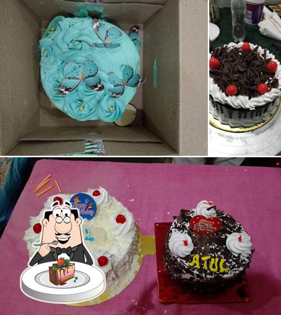 Chocolate cake at Radhe Shyam Bakery