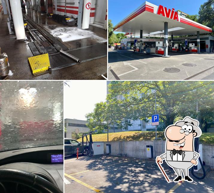 Gli esterni di AVIA Carouge - Station-service avec shop
