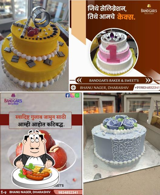 Food at Bandgar's Baker & Sweet's