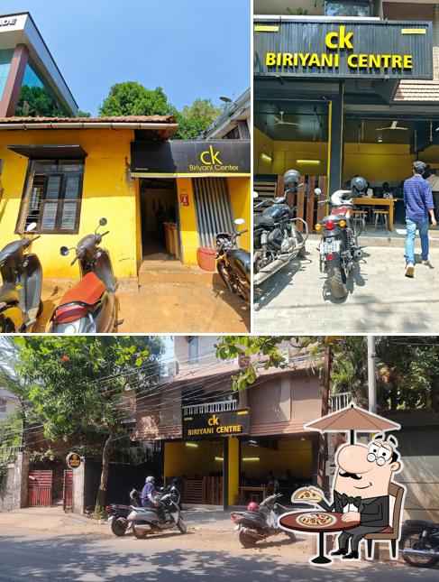 The exterior of CK Biriyani Centre