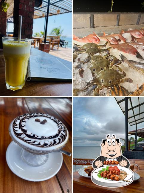 Food at Darjeeling Cafe Varkala
