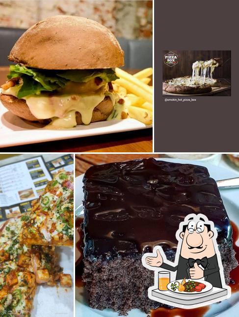 Meals at Smoki’n Hot Pizza Box
