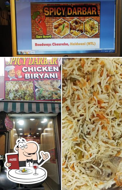 Food at Spicy Darbar Chicken Biryani