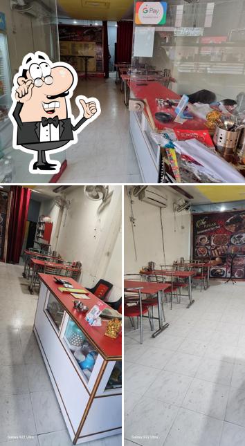 The interior of THE PUNJABI RESTAURENT AND FAST FOOD