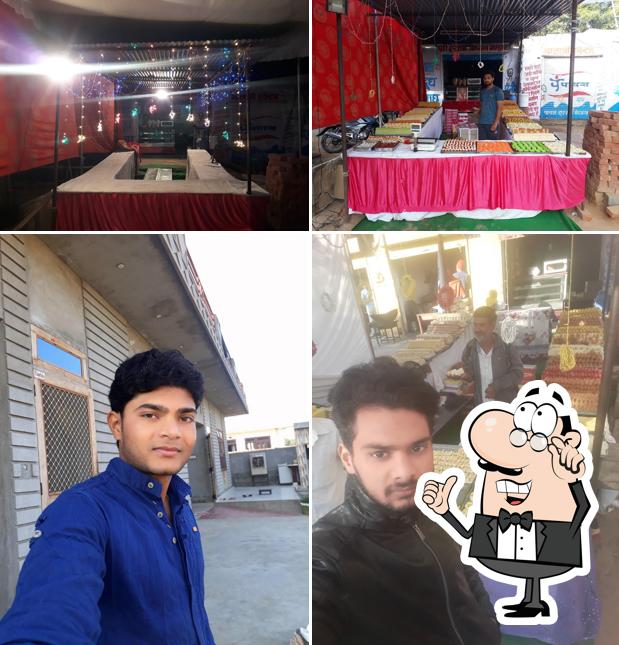 The interior of Shree Shyam mishthan Bhandar