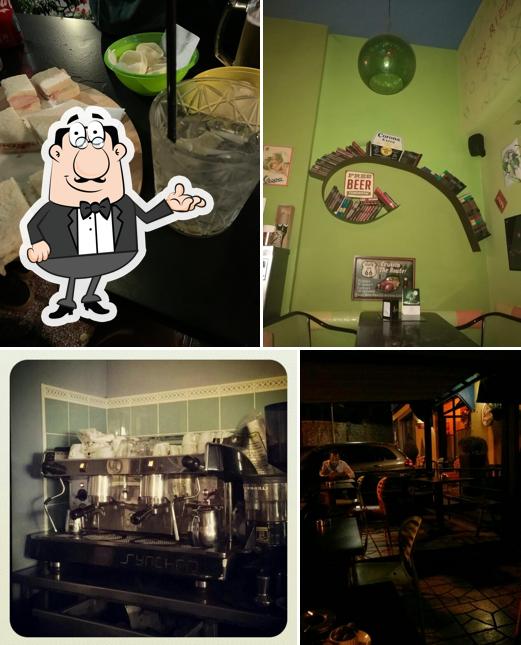 Dai un'occhiata agli interni di bar francesca