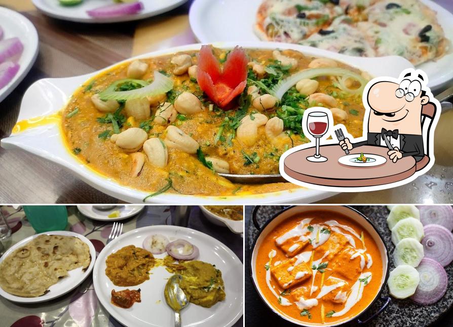 Food at Hotel Papillon Restaurant
