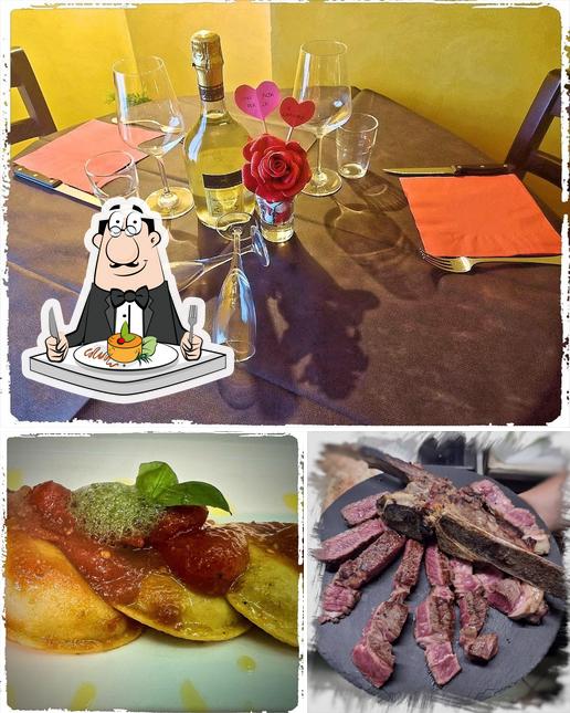 La cibo e bevanda del ristorante