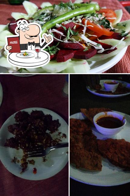 Food at Green View Restaurant and Bar