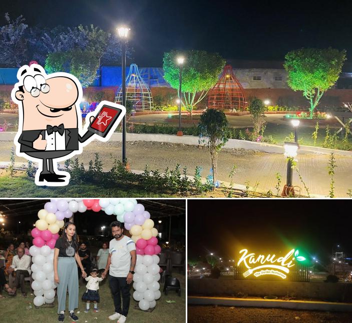 Check out how Kanudi The Garden Restaurant looks outside