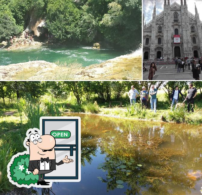 Goditi la vista dagli esterni di Capriccio di gola