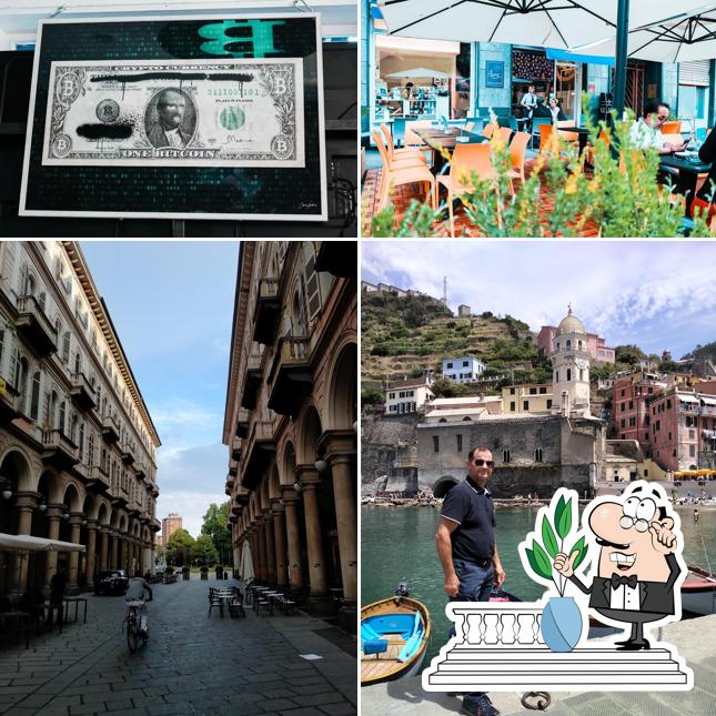 Goditi la vista dagli esterni di Cocktail Bar a Torino - Plan B