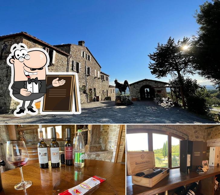 La foto di esterno e interni da Rocca delle Macìe Enoteca