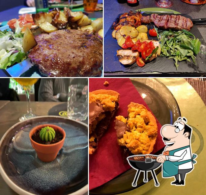 Prenditi i un pasto a base di carne a Primo Piano