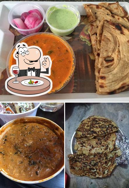 Food at Celebrity kitchen