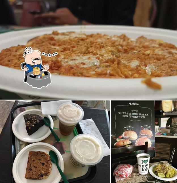 Food at Chaayos Cafe at DLF Cyber Greens