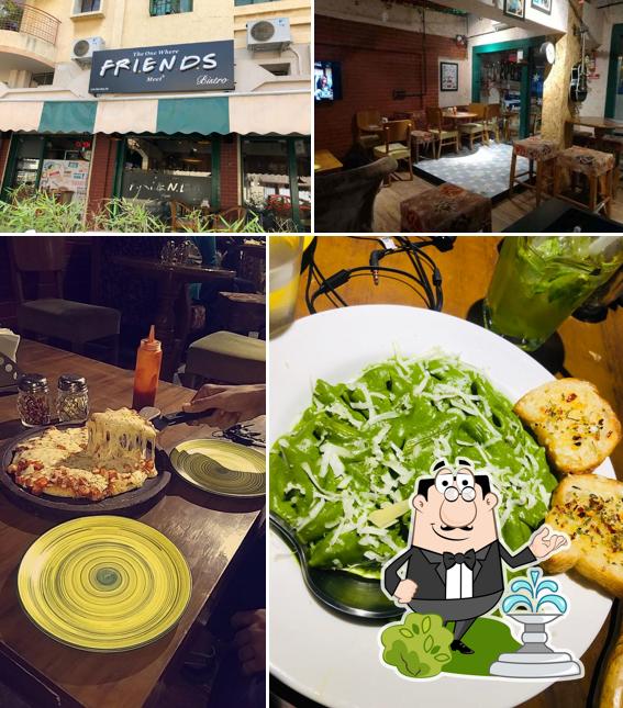 Check out how FRIENDS Bistro looks outside